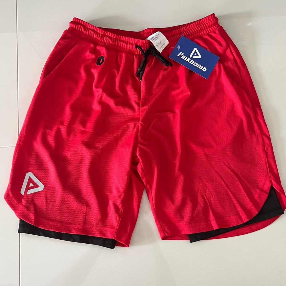 Pinkbomb running shorts